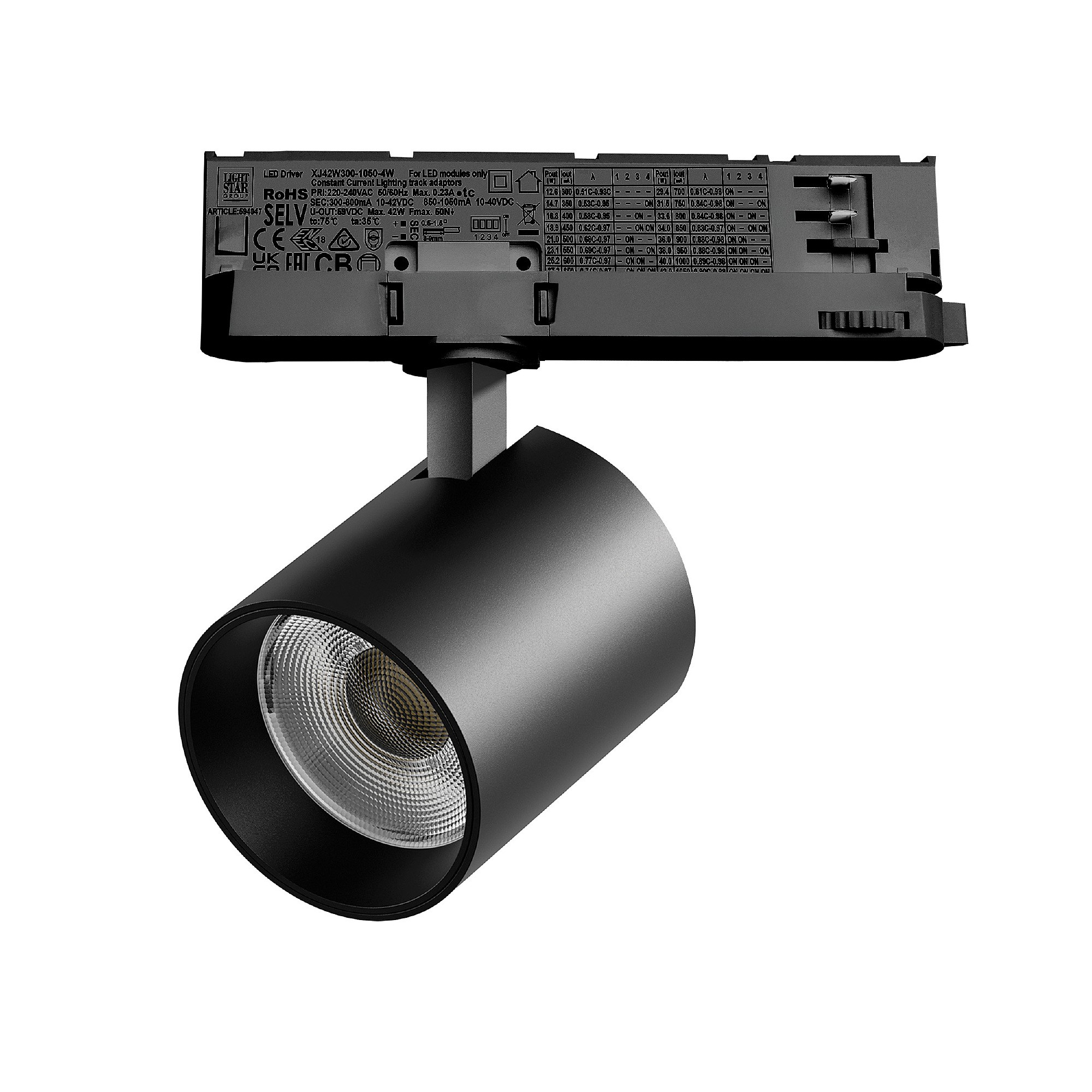 Трековый светильник Lightstar Alta Base A5447QT