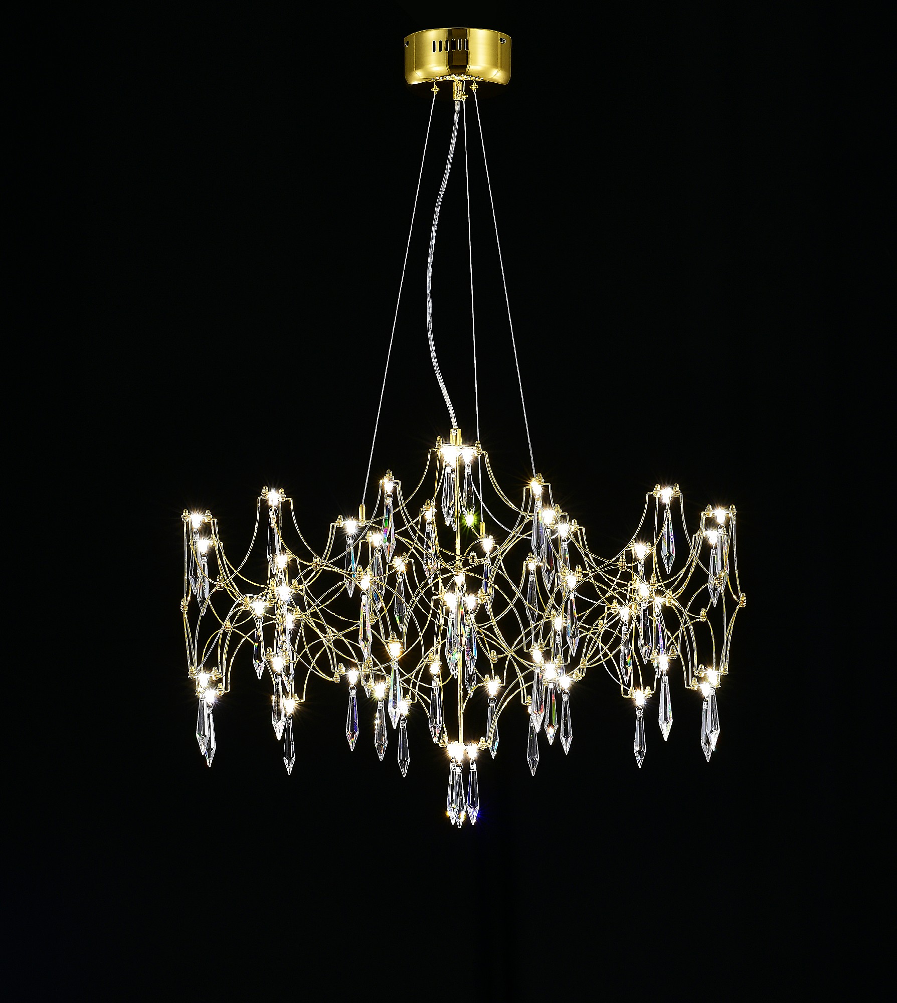 Подвесная люстра MyFar Ileria MR2652-57P-76AP