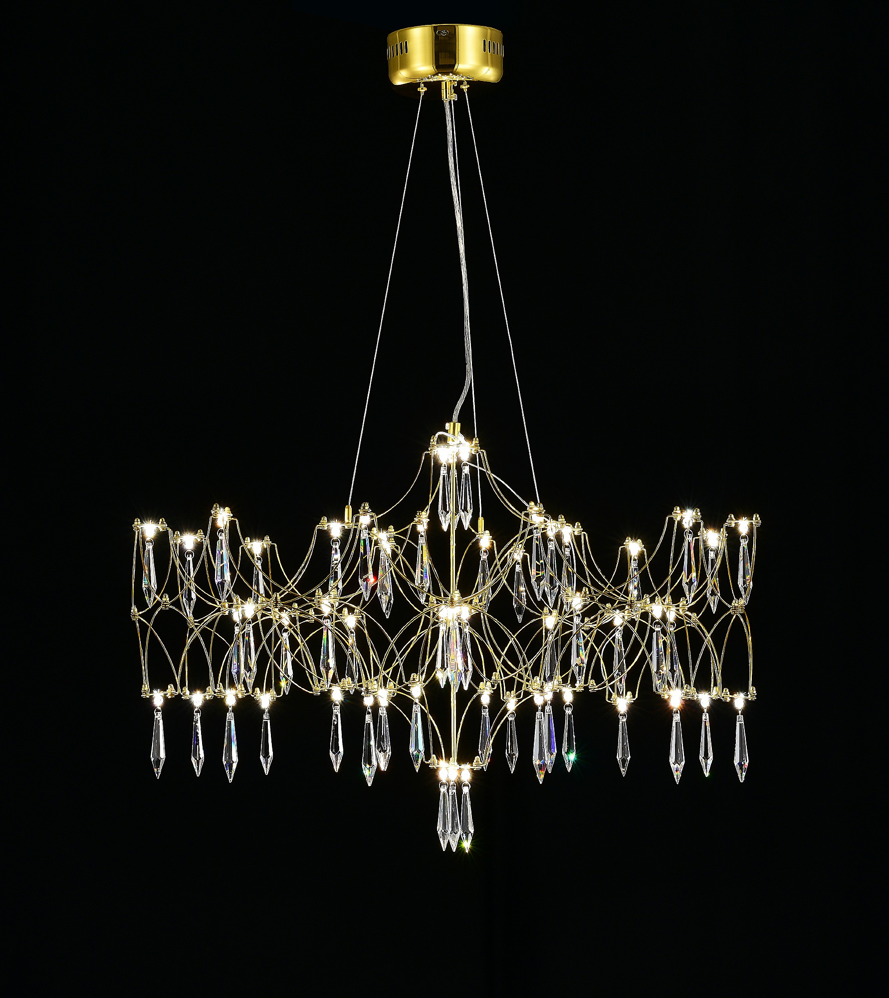 Подвесная люстра MyFar Ileria MR2653-57P-76AP