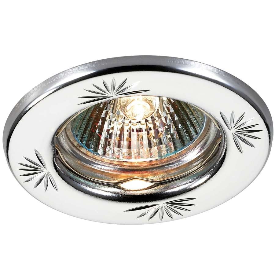 Встраиваемый светильник с узорами Classic 369706 Novotech