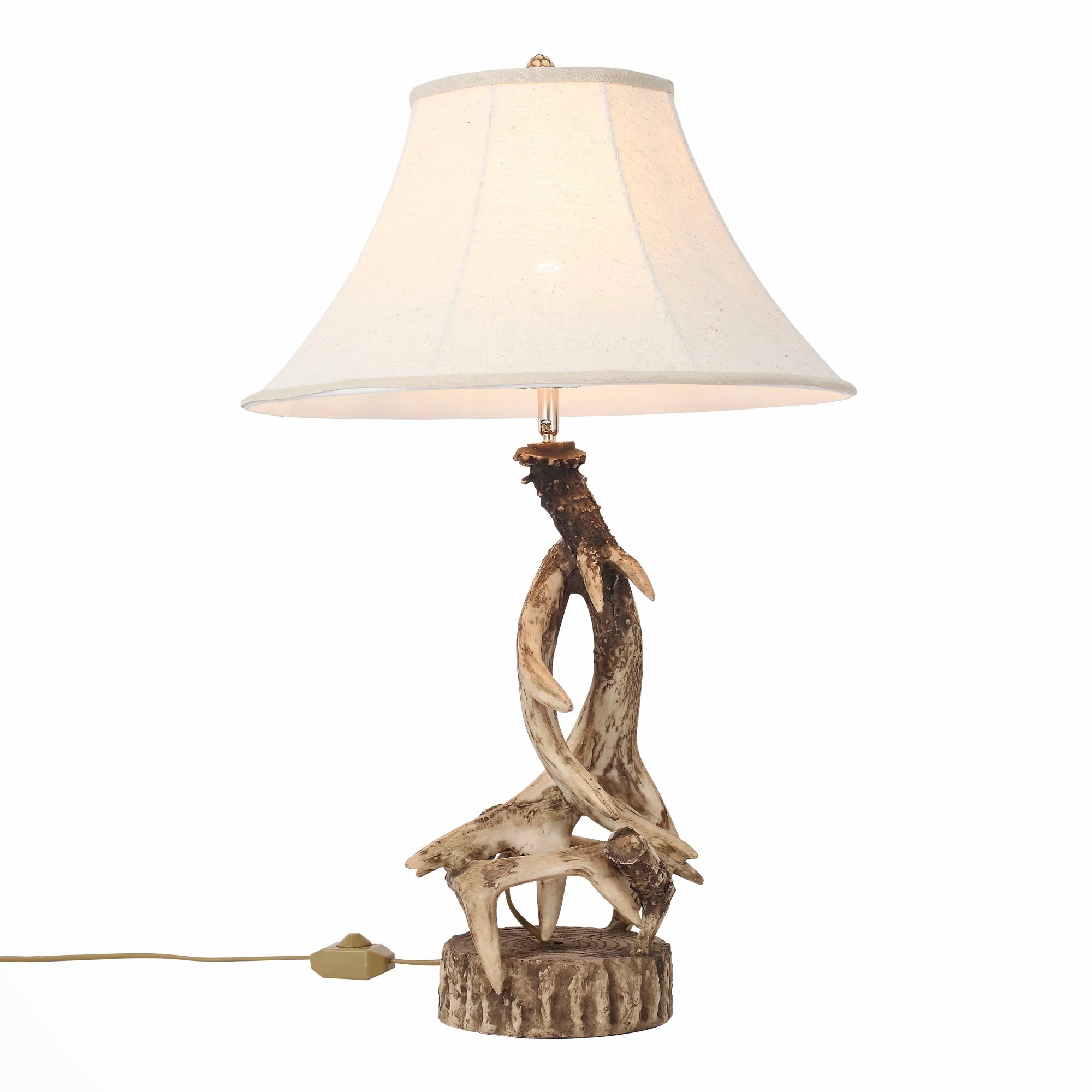 Настольная лампа с рогами Renna SL153.704.01 ST Luce