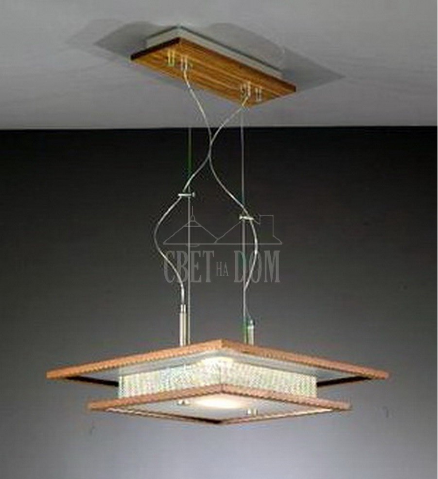 Подвесная люстра La Lampada 394 L 394/G.02 Zebrano