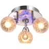 Потолочная люстра с пультом Abilene ID lamp 200/3PF-Chrome