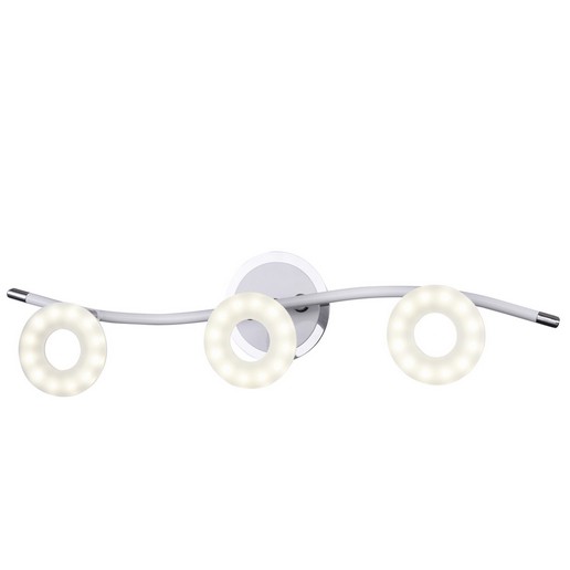 Светильник спот ID lamp Huntington Beach 390/3A-LEDWhitechrome