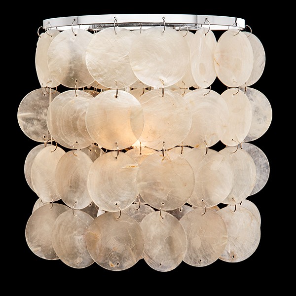 Настенное бра Eurosvet 60005, 3535 60005/1 хром/перламутр