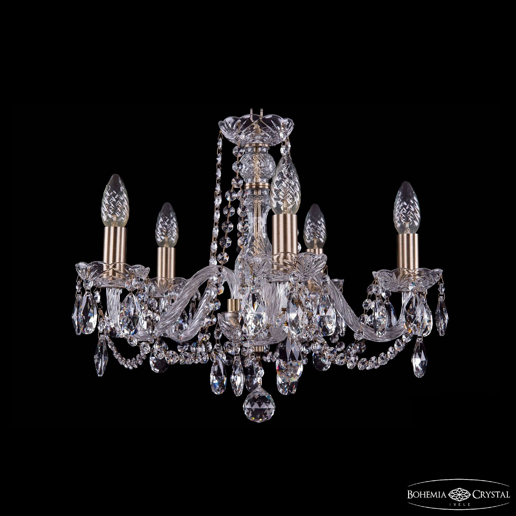 Подвесная хрустальная люстра 1402 Bohemia 1402/5/160 Pa