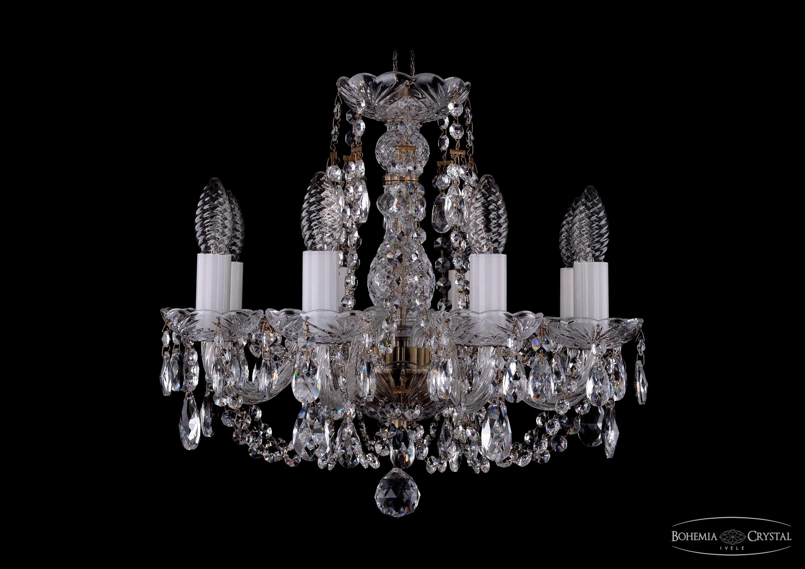 Подвесная хрустальная люстра 1406 Bohemia 1406/8/141 Pa