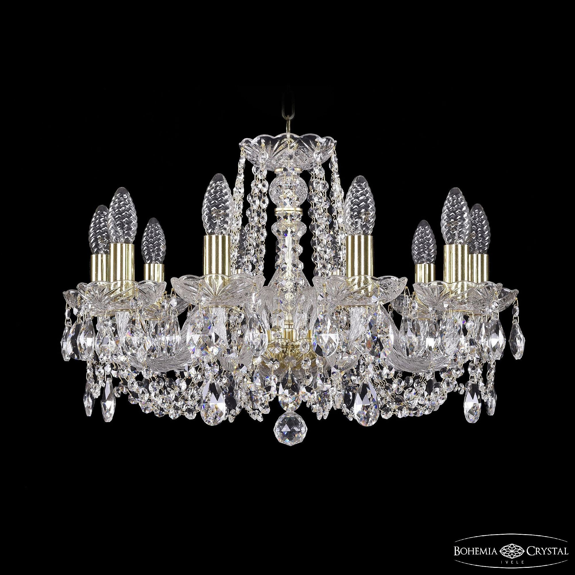 Подвесная хрустальная люстра 1402 Bohemia 1402/10/195 G