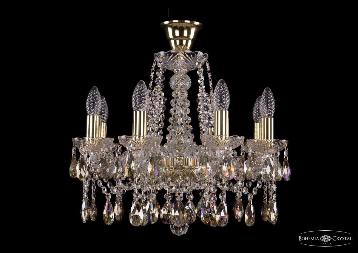 Потолочная хрустальная люстра Bohemia 1413 1413/8/165 G K701