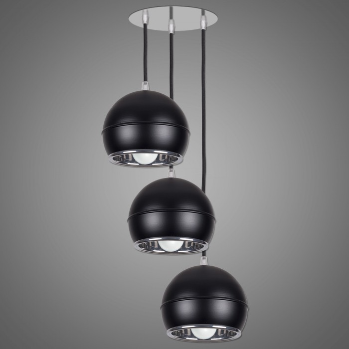 Светильник подвесной Kemar NAPO NP/3/W/B