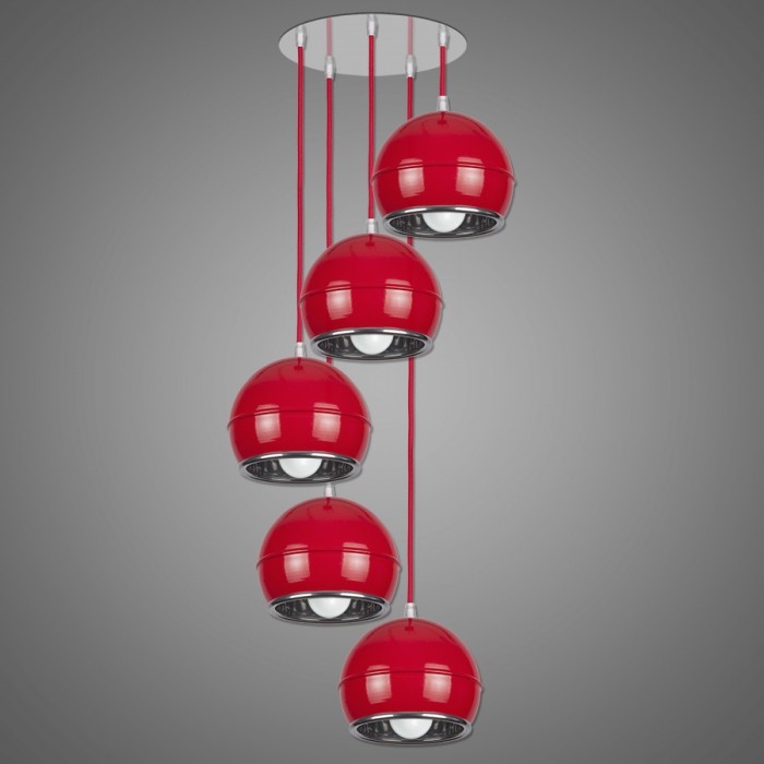 Светильник подвесной Kemar NAPO NP/5/W/R