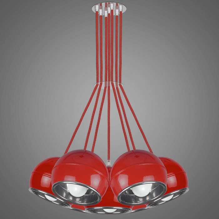 Подвесная люстра Kemar NAPO NP/7/G/R