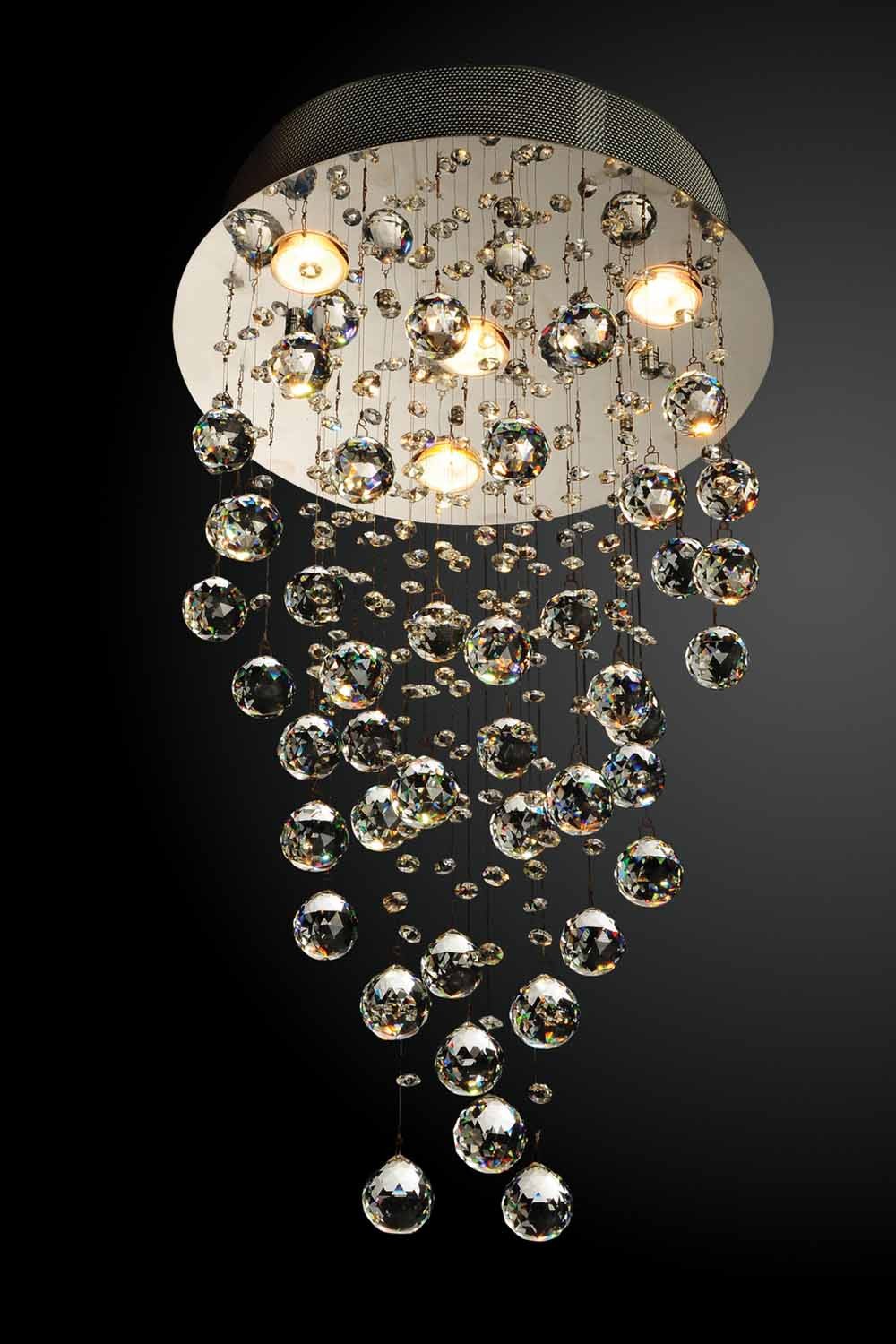 Люстра каскадная Максисвет 1-9802-4-CR GU10