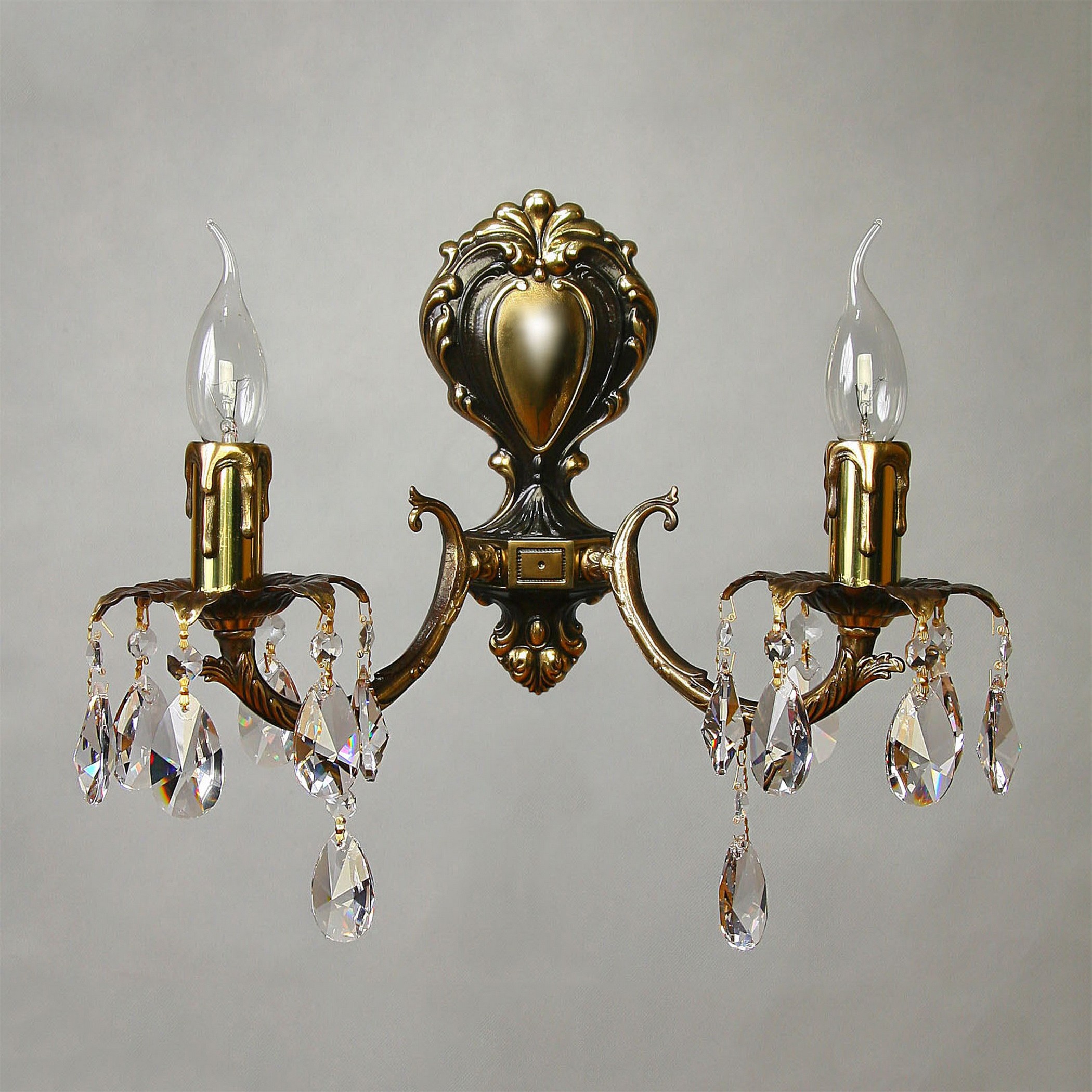 Настенное бра Ambiente Benisa 2226/2 PB Tear drop