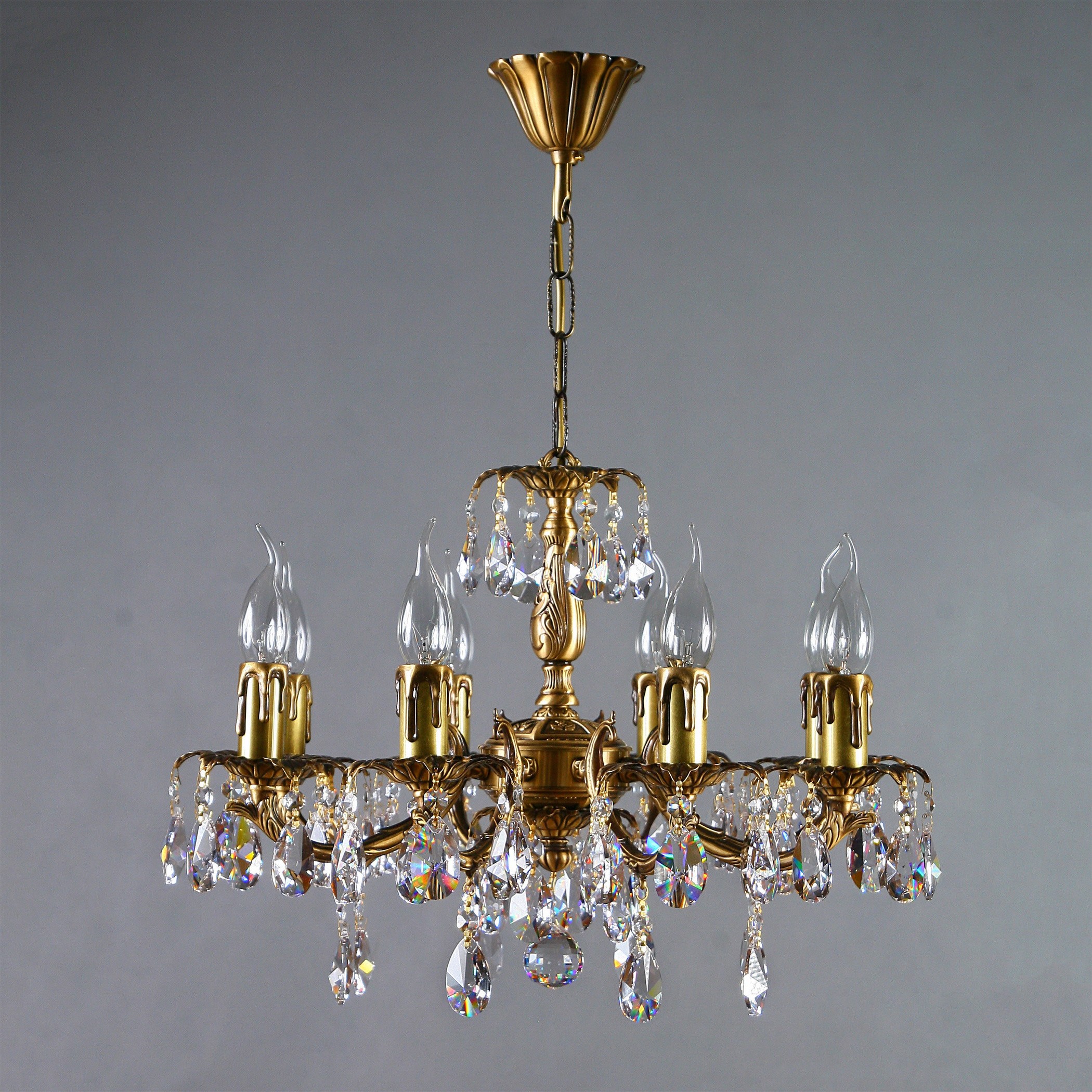 Подвесная люстра Ambiente Benisa 2226/8 AB Tear drop