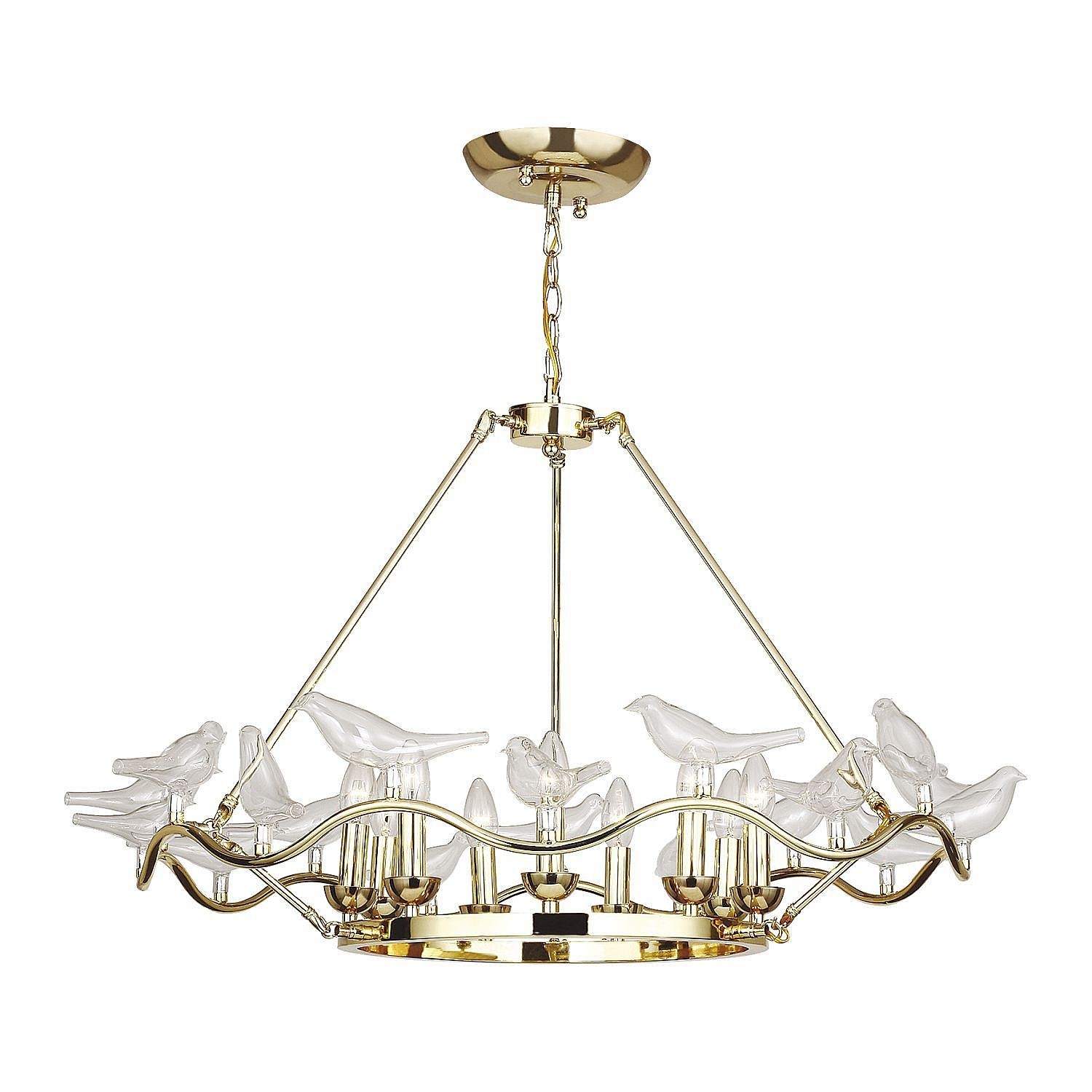 Люстра с птичками Pajaritos 1750-9P Favourite