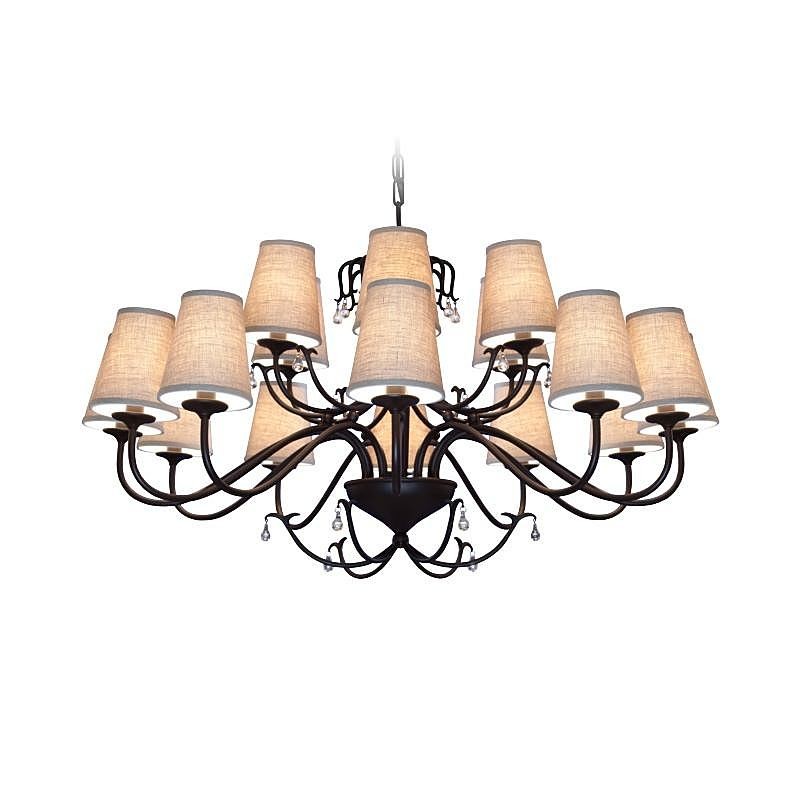 Люстра многоярусная Chalet L17818.03 L'Arte Luce