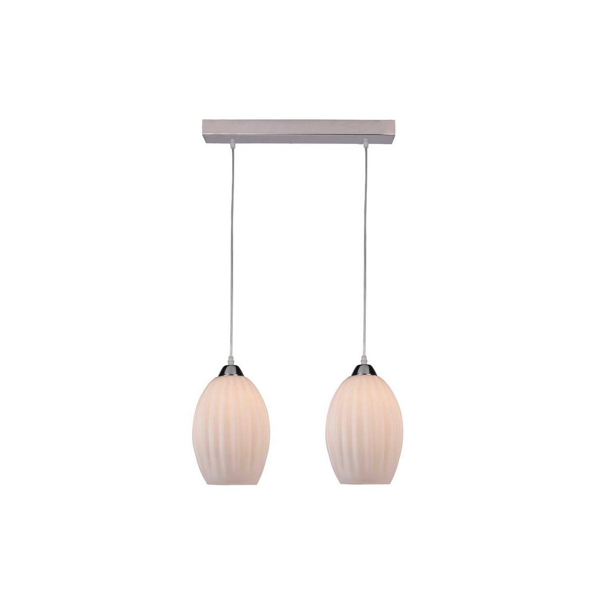 Светильник подвесной ID lamp Iris Muar 229/2-Chrome