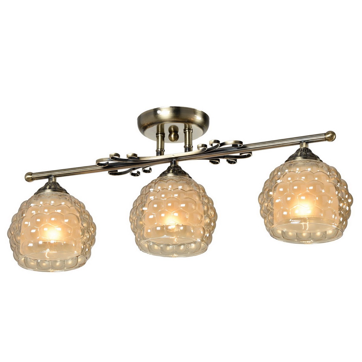 Потолочная люстра ID lamp Bella 285/X3PF-Oldbronze