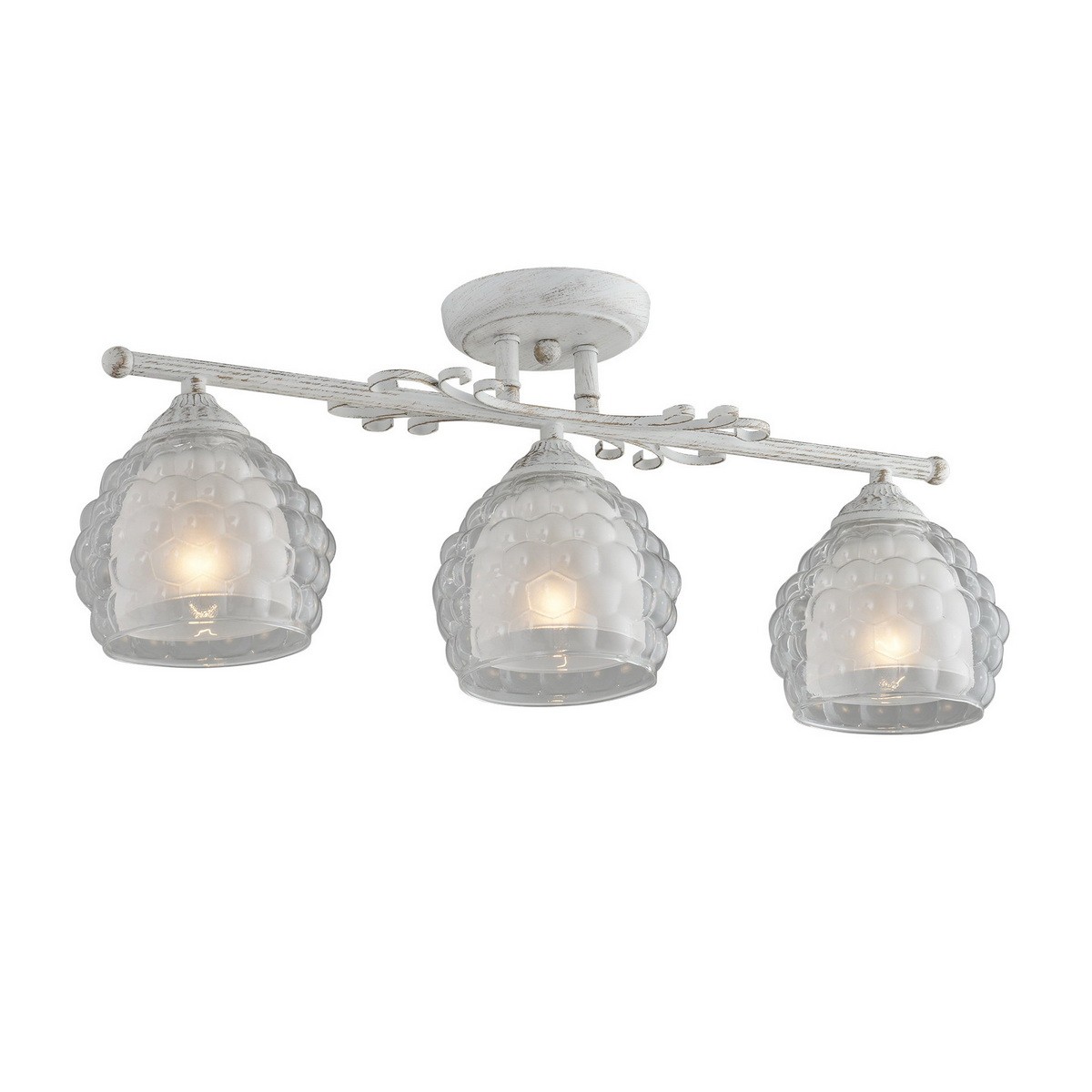 Потолочная люстра ID lamp Bella 285/X3PF-Whitepatina