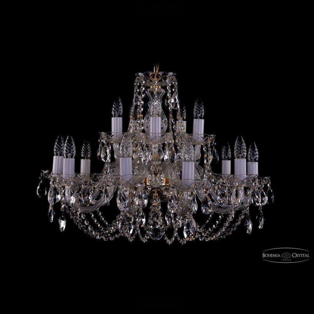 Подвесная хрустальная люстра 1406 Bohemia 1406/10+5/240 G