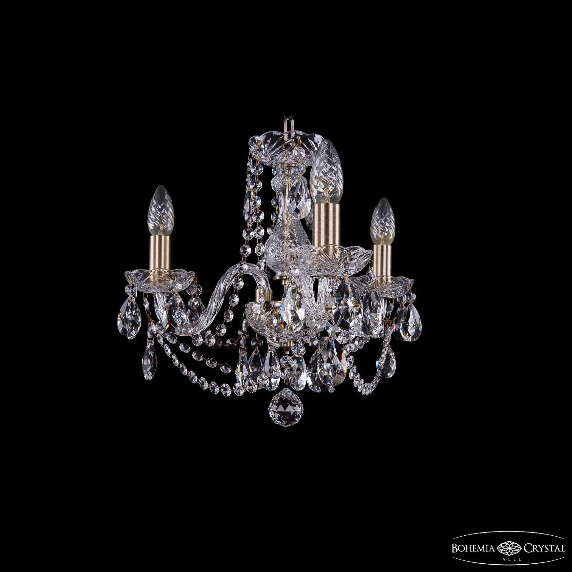 Подвесная хрустальная люстра 1402 Bohemia 1402/3/141 Pa
