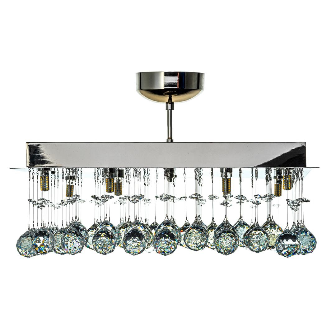 Потолочная хрустальная люстра Arti Lampadari Flusso Flusso H 1.4.50.616 N