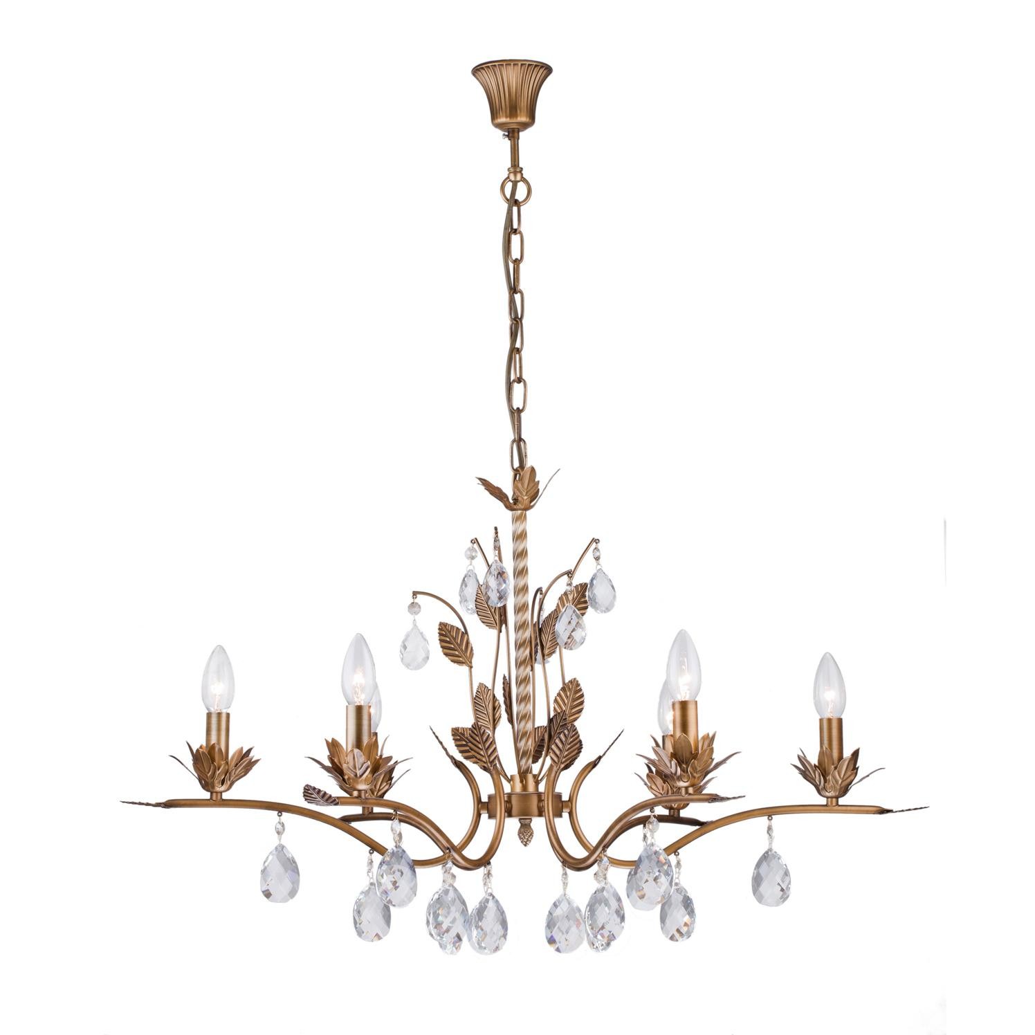 Подвесная люстра Merana E 1.1.6 AG Arti Lampadari