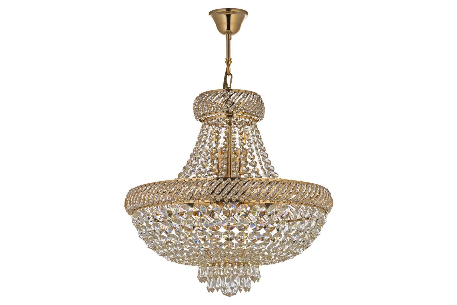 Подвесная хрустальная люстра Palermo Arti Lampadari Palermo E 1.5.45.600 G