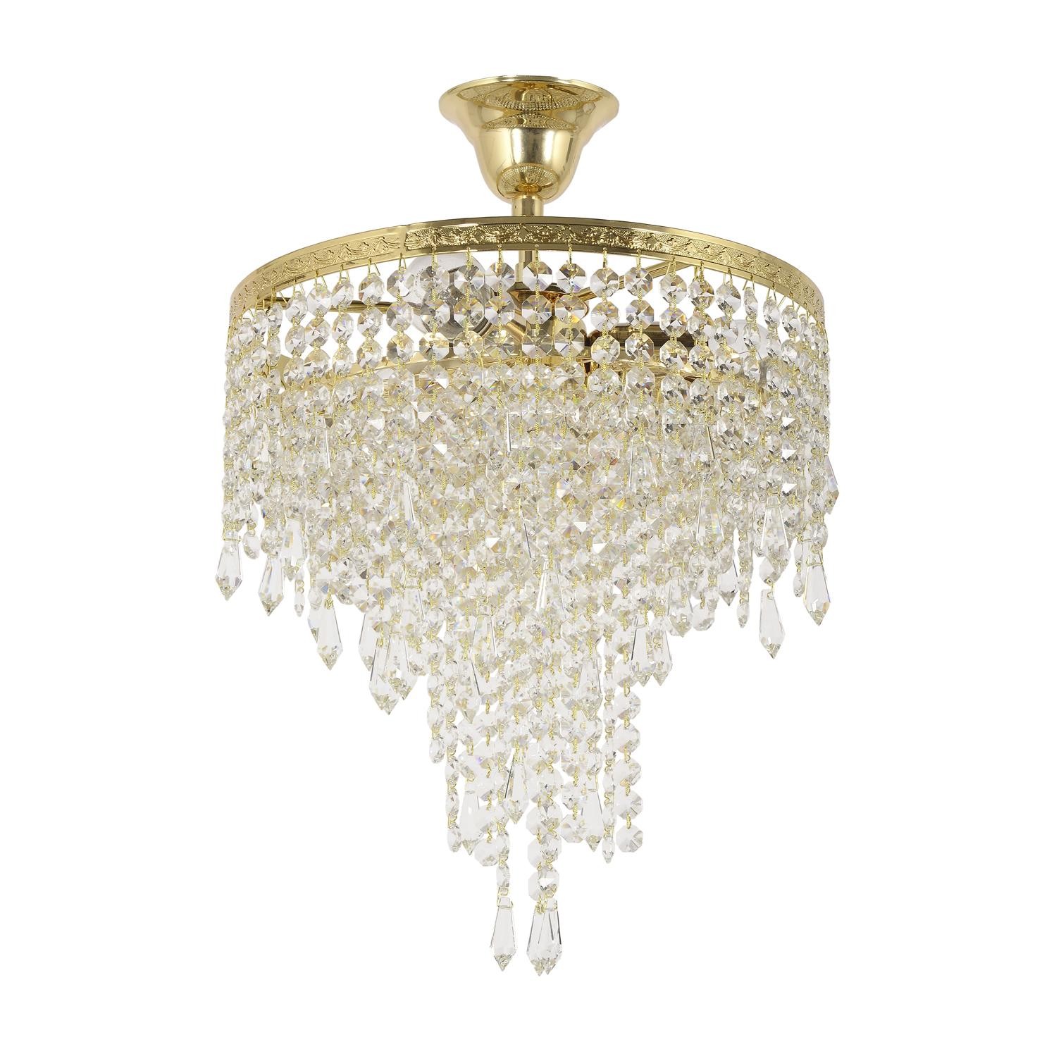 Потолочная хрустальная люстра Arti Lampadari Prima Prima E 1.3.30.600 G