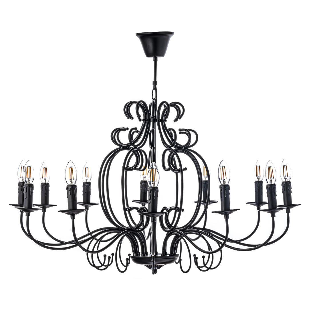 Подвесная люстра Amaro E 1.1.12 B Arti Lampadari