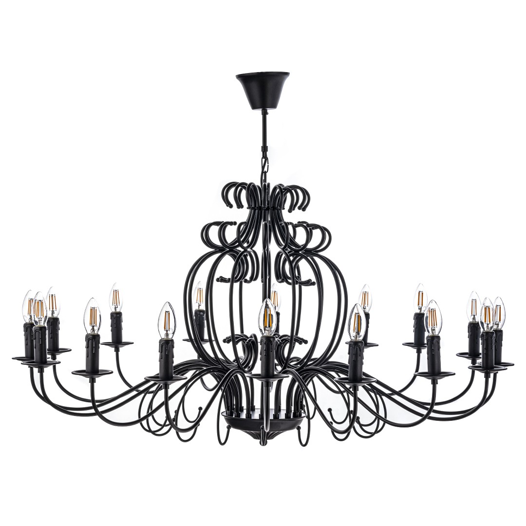 Подвесная люстра Amaro E 1.1.16 B Arti Lampadari