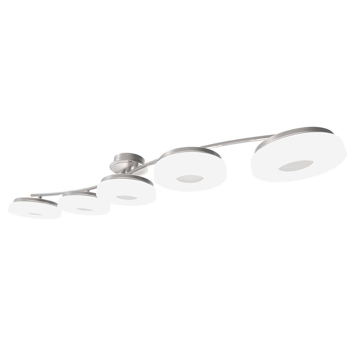 Светильник потолочный ID lamp Frittelle 107/5PF-LEDWhitechrome