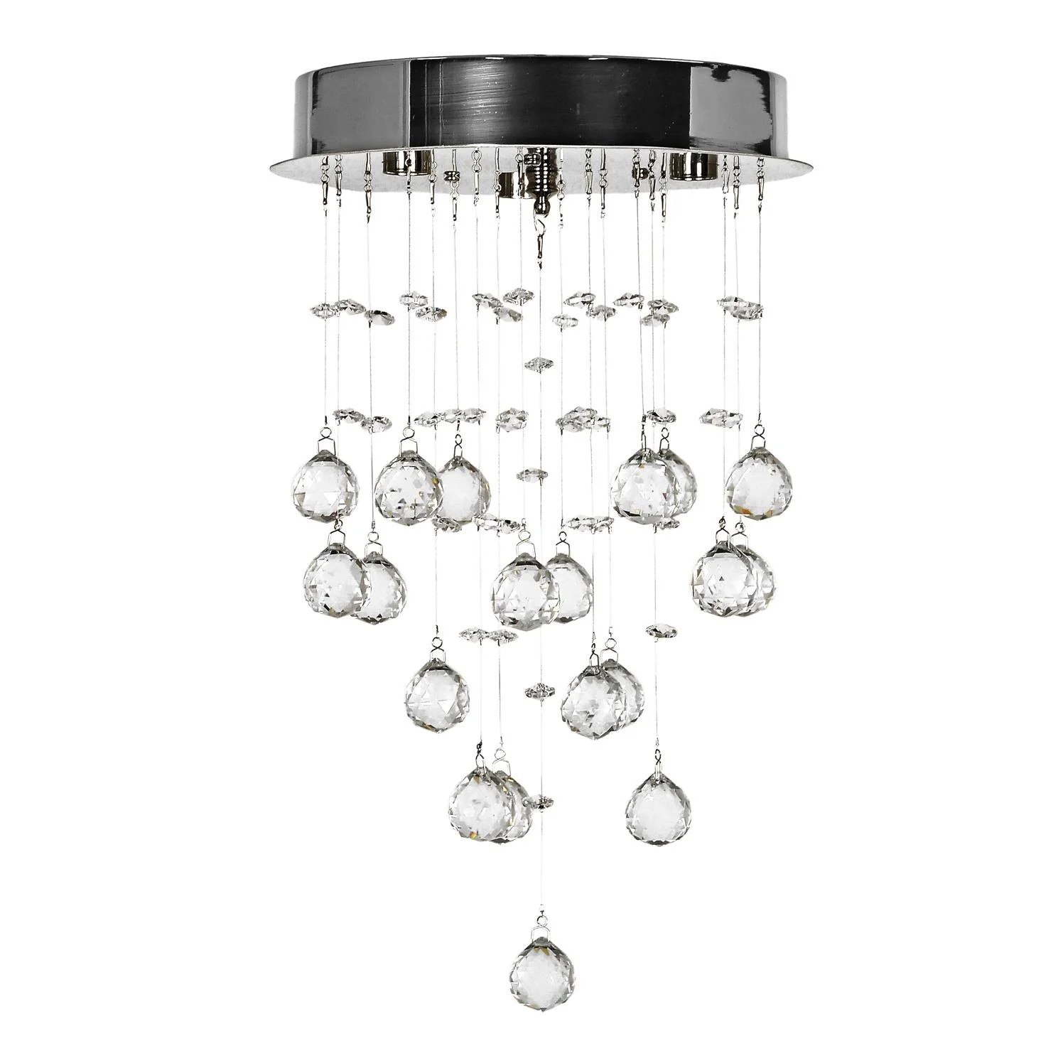 Потолочная хрустальная люстра Arti Lampadari Flusso Flusso L 1.4.25.601 N