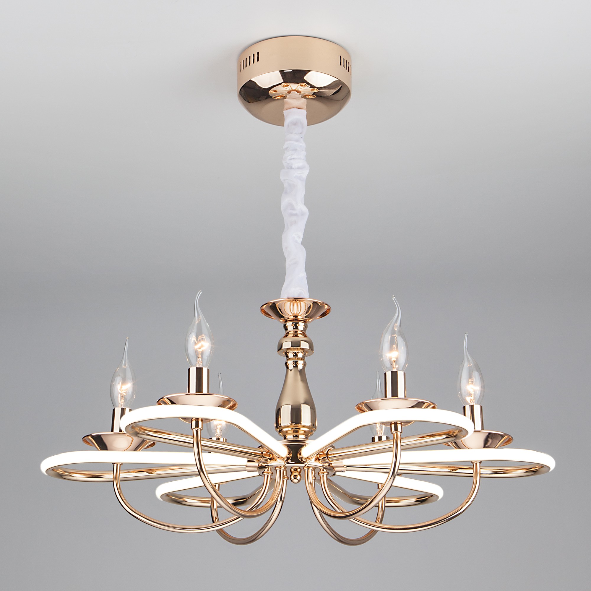 Подвесная светодиодная люстра Phobos Bogates 421/6