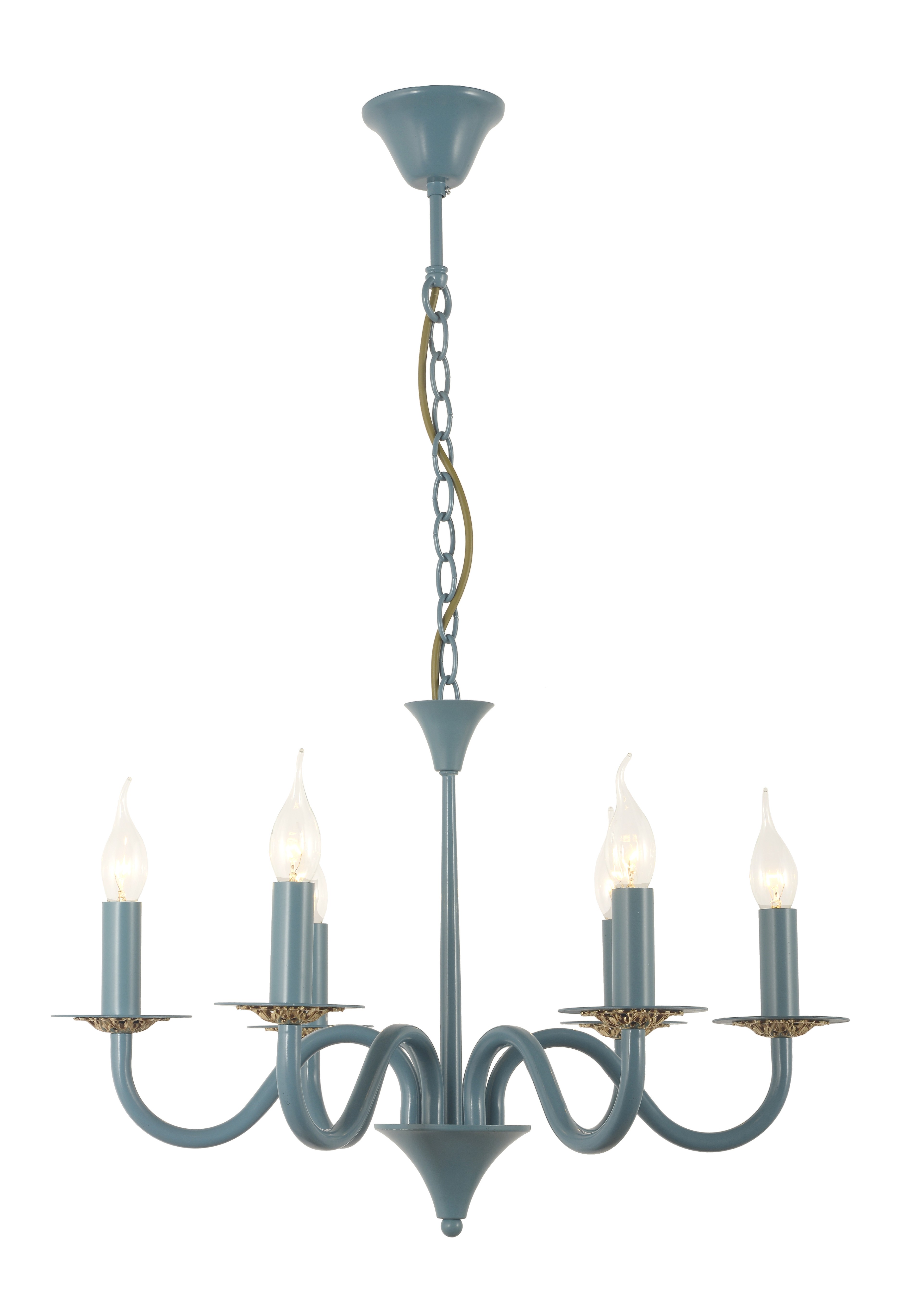 Подвесная люстра Pontone E 1.1.6 BLUE Arti Lampadari