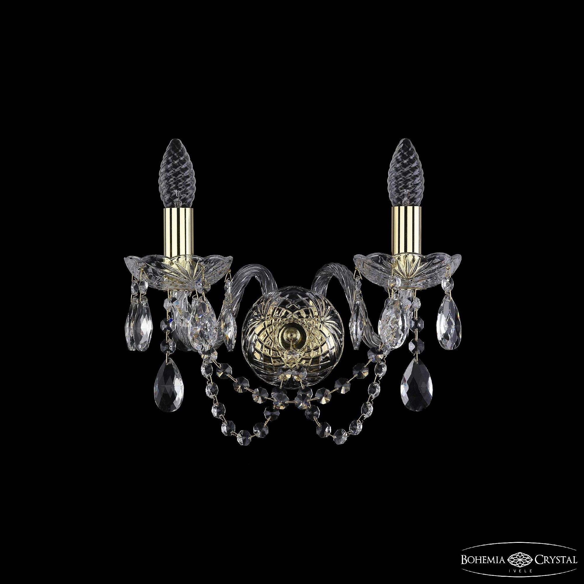 Настенное бра Bohemia 1402 1402B/2/141/G