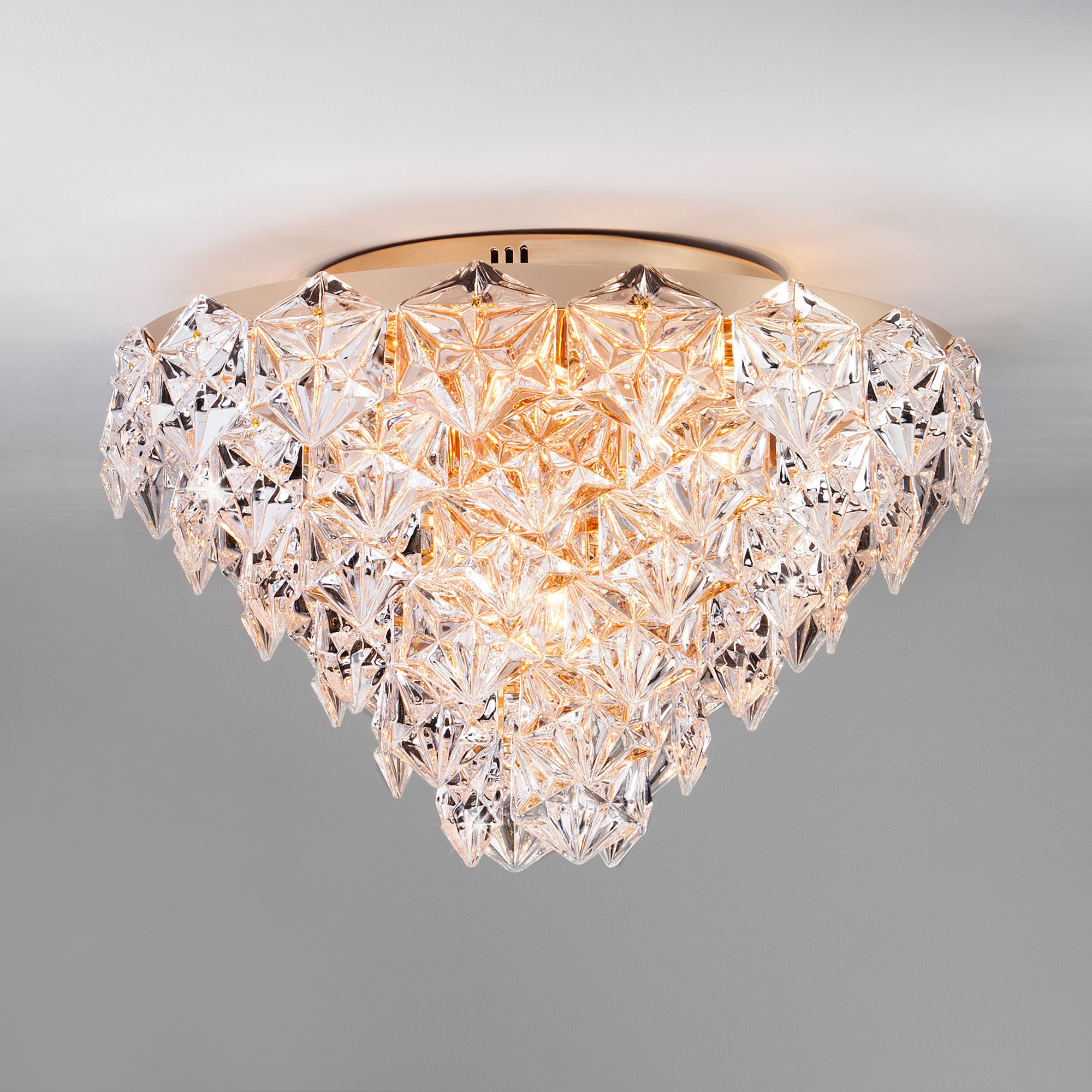 Потолочная хрустальная люстра Bogates Iceberg 296/12 Strotskis