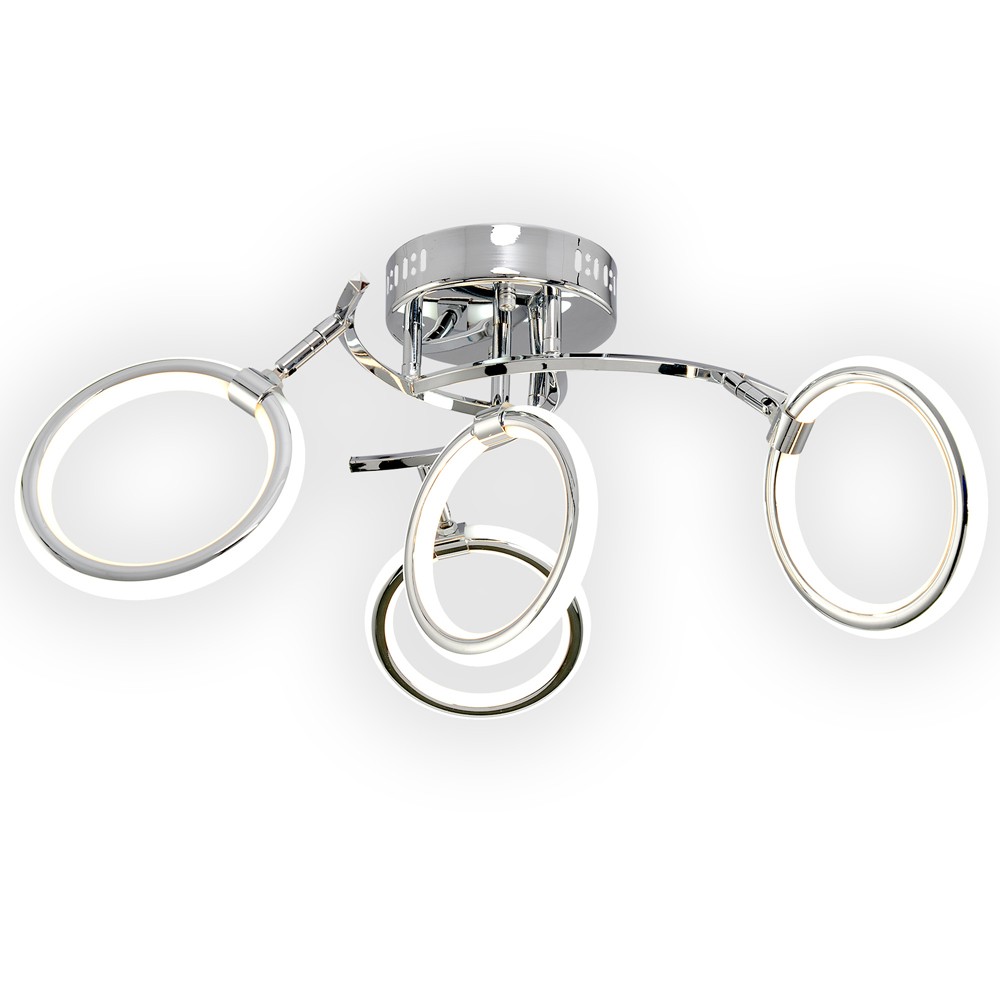 Потолочная светодиодная люстра 1659 Максисвет 1-1659-4-CR Y LED