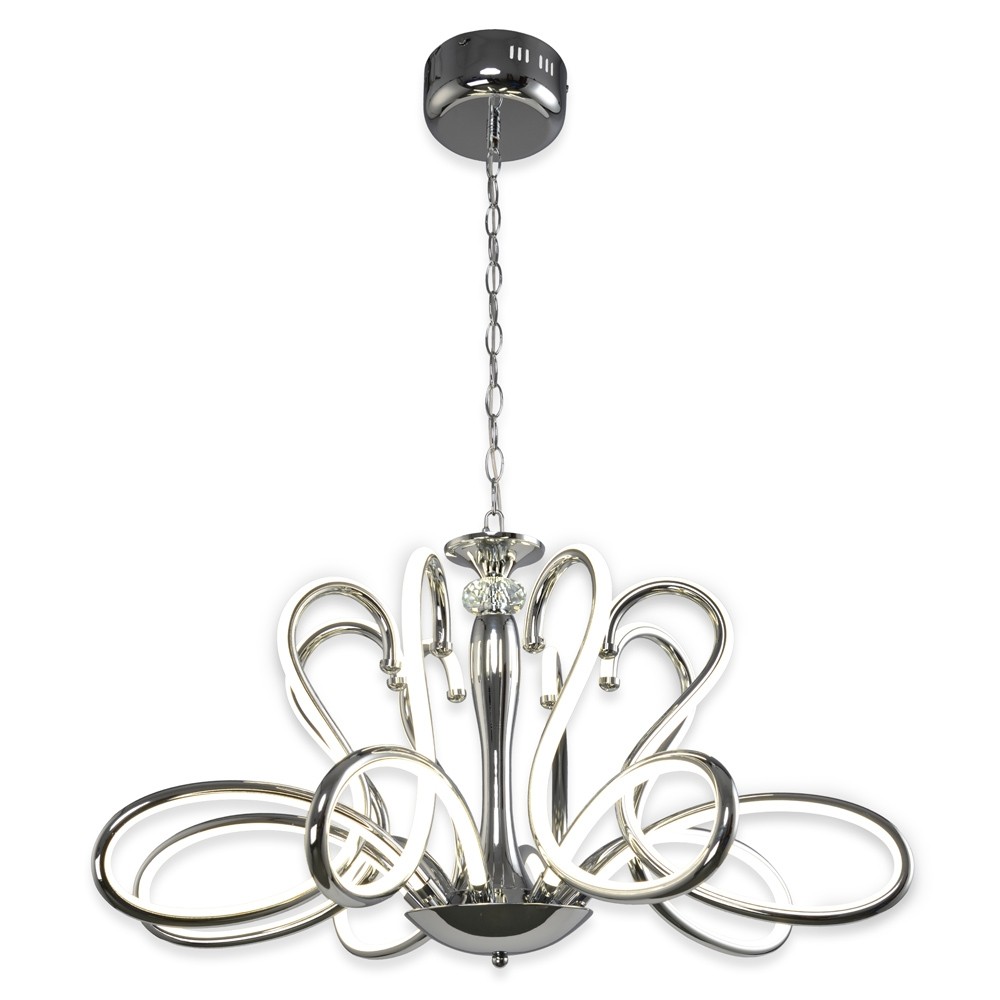 Подвесная светодиодная люстра 4174 RiForma 2-4174-8-CR LED