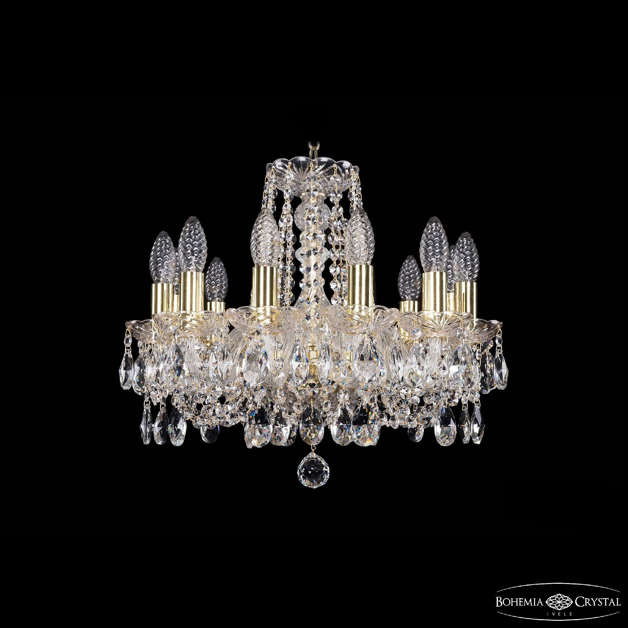 Подвесная хрустальная люстра 1402 Bohemia 1402/12/141 G