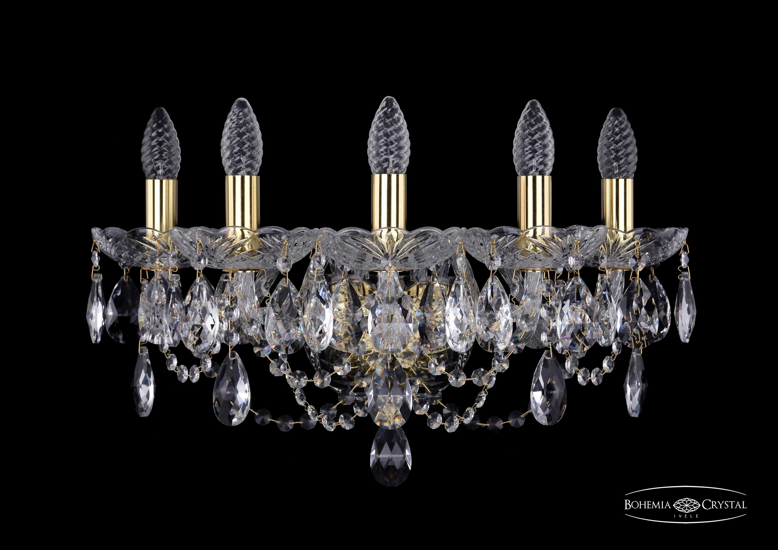 Настенное бра Bohemia 1406 1406B/5/160/XL/G