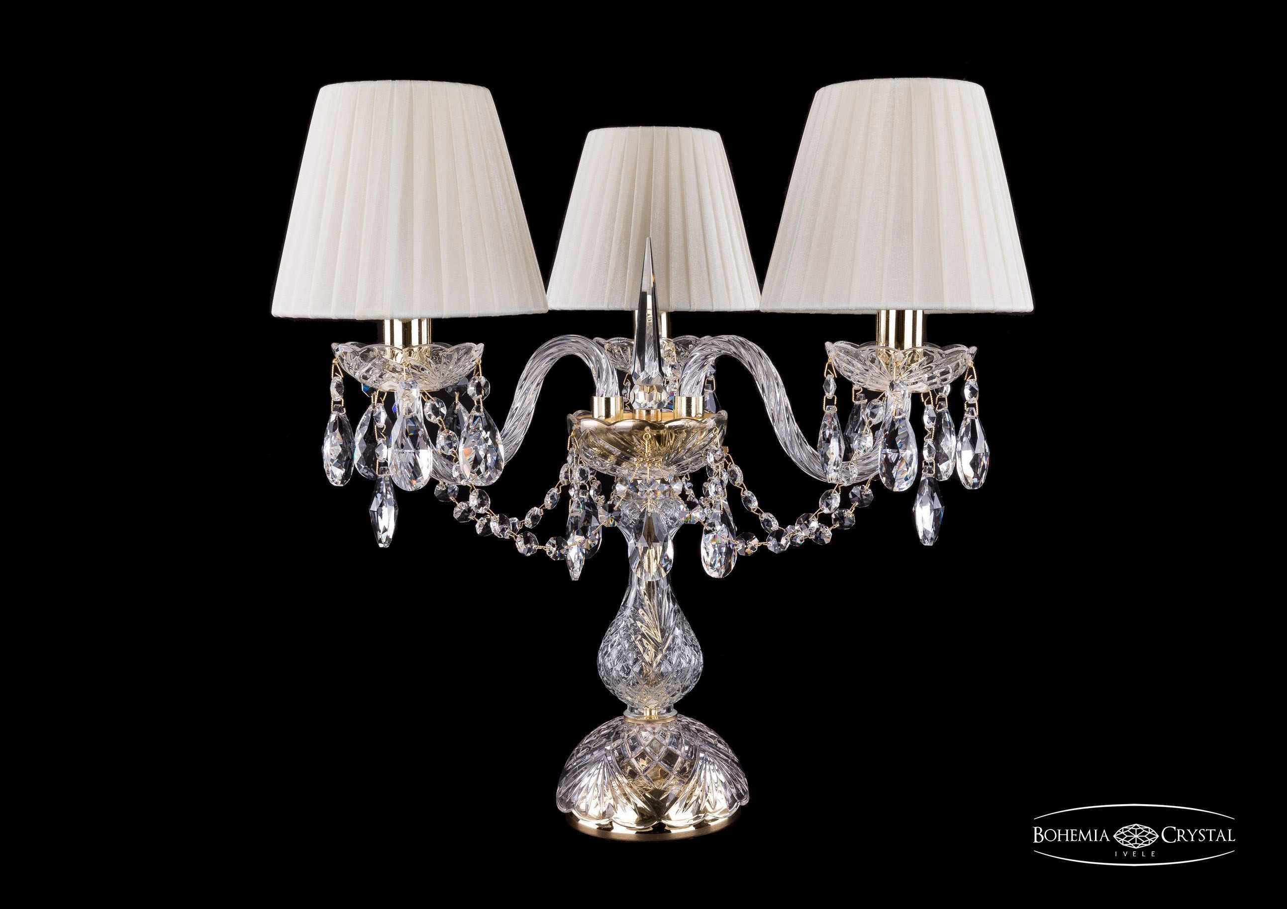 Настольная лампа Bohemia 1406 1406L/3/141-39/G/SH3-160