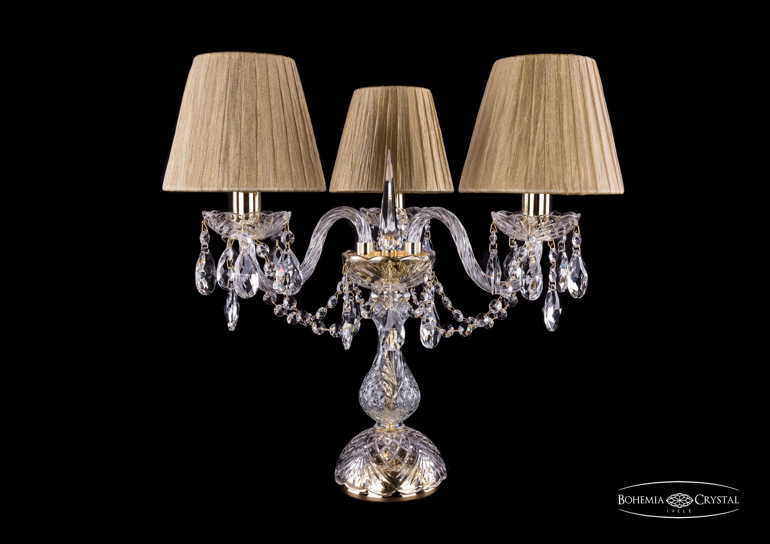 Настольная лампа Bohemia 1406 1406L/3/141-39/G/SH7-160