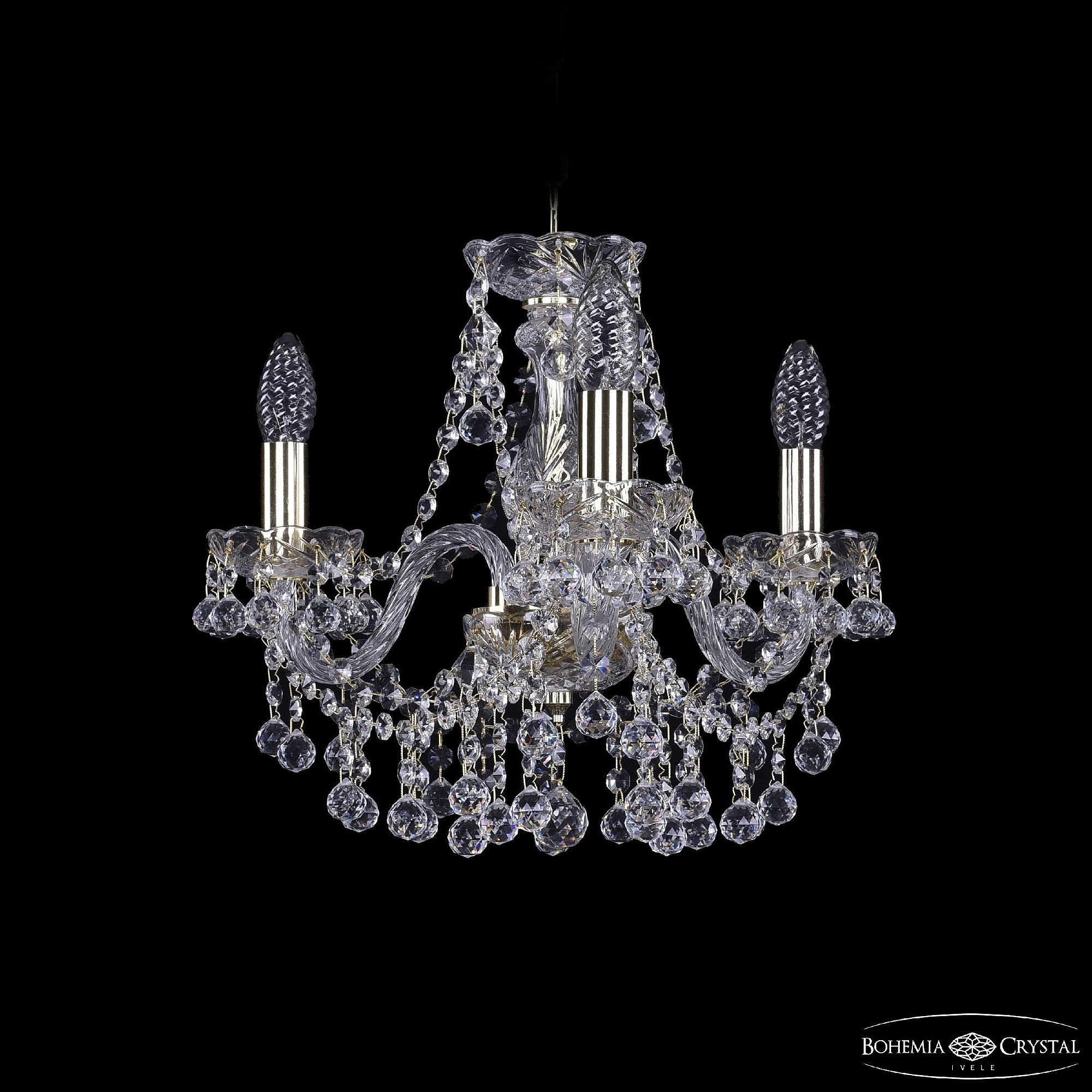 Подвесная хрустальная люстра 1409 Bohemia 1409/3/141 G