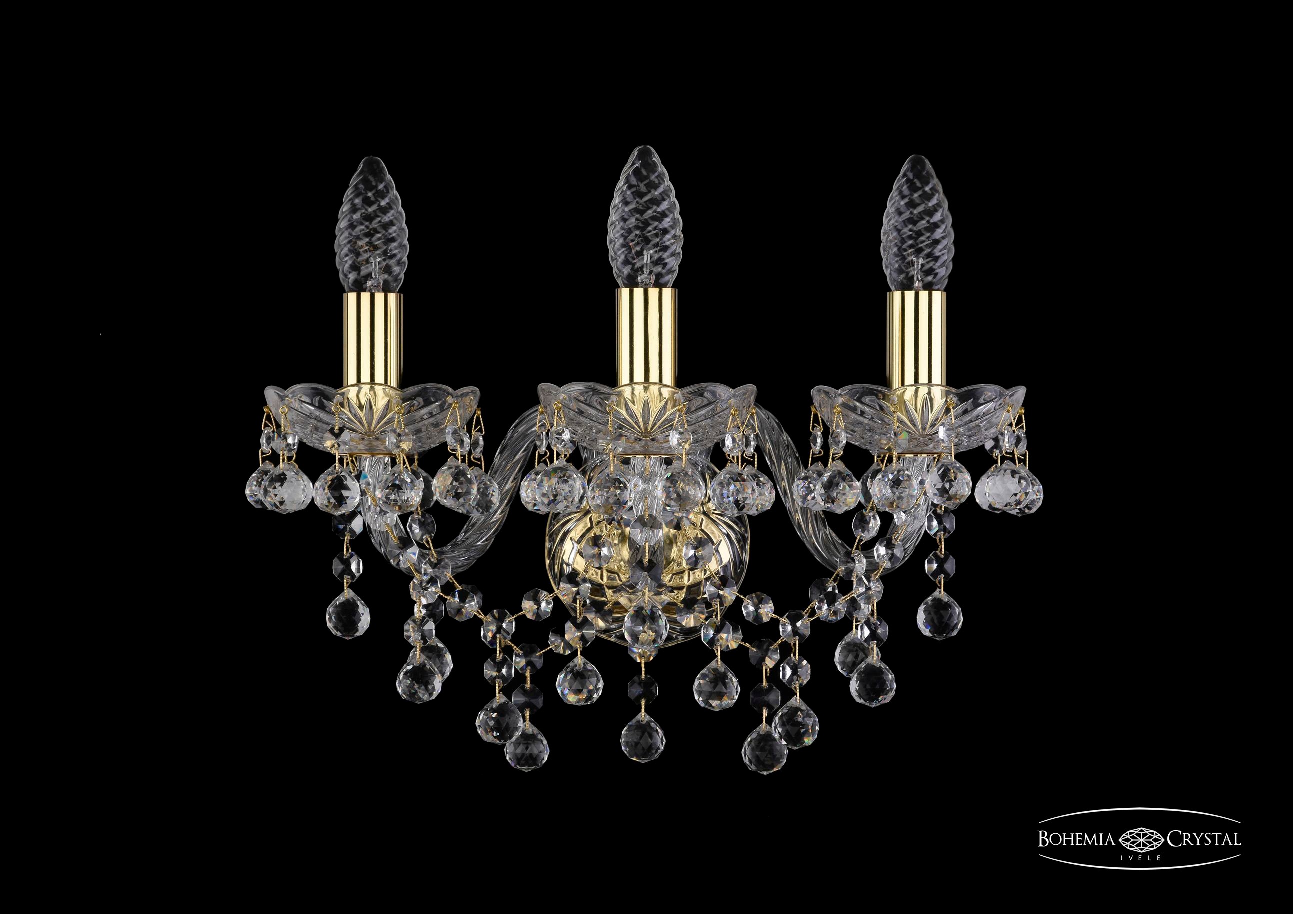 Настенное бра Bohemia 1409 1409B/3/141/G