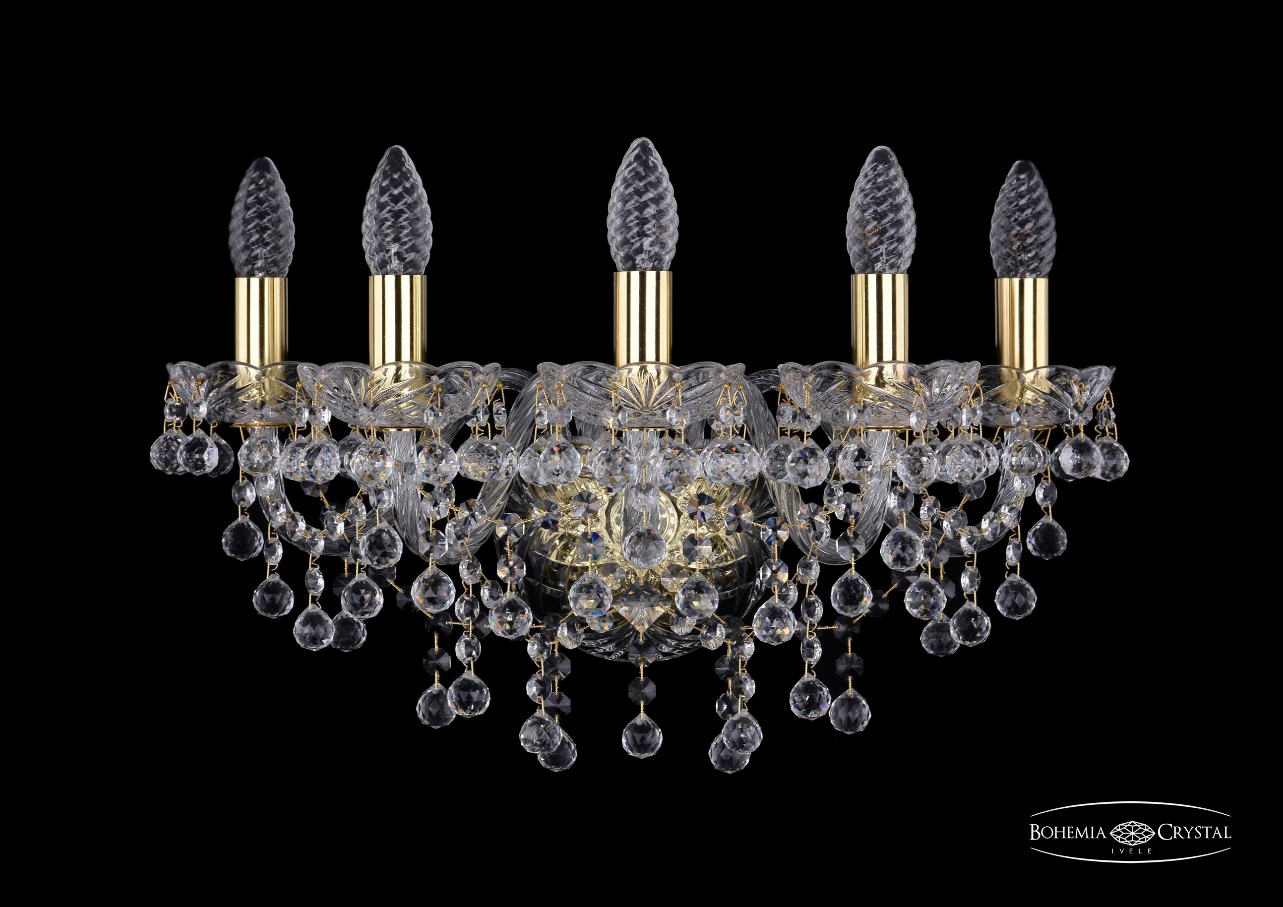 Настенное бра Bohemia 1409 1409B/5/160/G