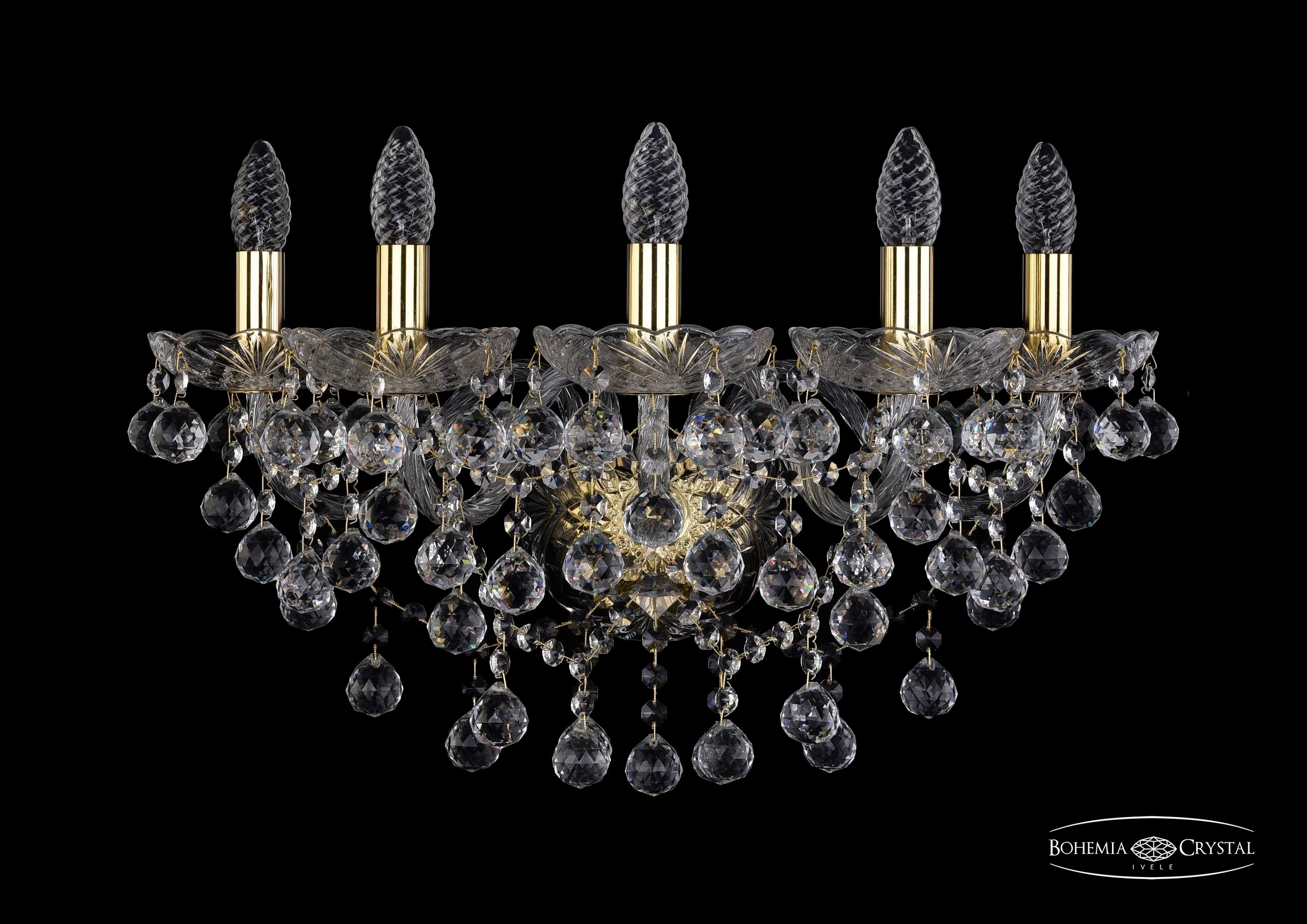 Настенное бра Bohemia 1409 1409B/5/195/XL/G