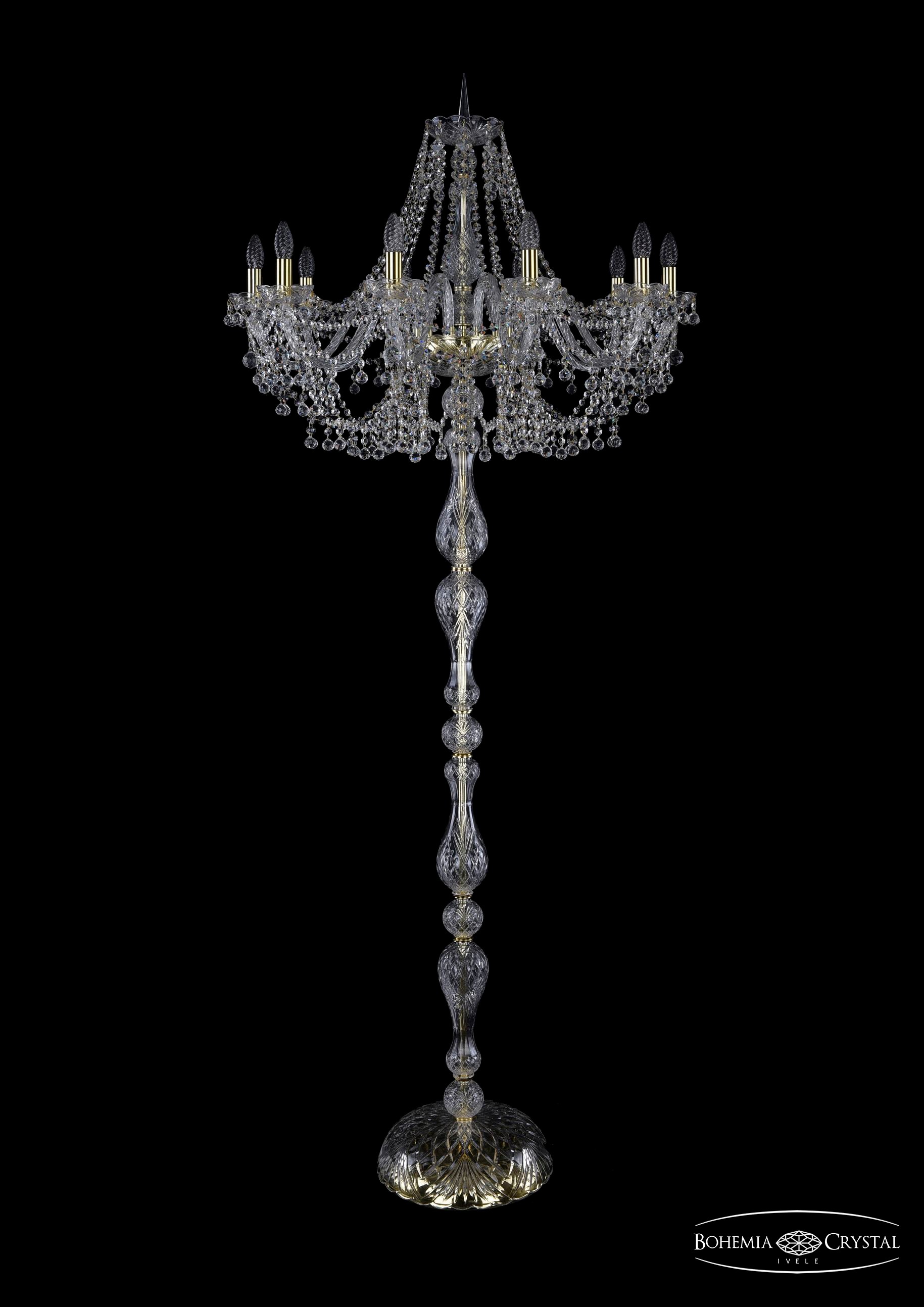 Торшер Bohemia 1409T1/10/300-210/G