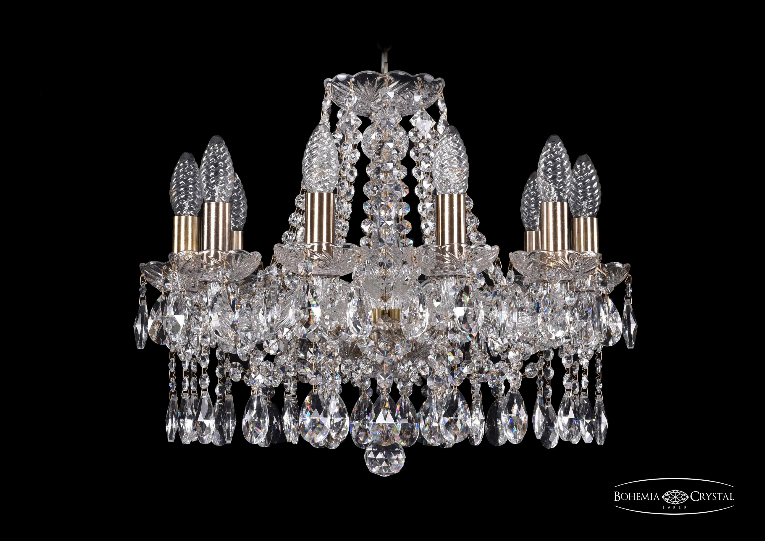 Подвесная хрустальная люстра 1413 Bohemia 1413/10/165 Pa